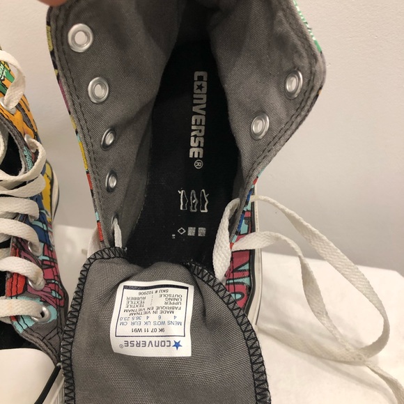 Hi-top Converse size Men’s 4/ Women’s 6 - Picture 7 of 8